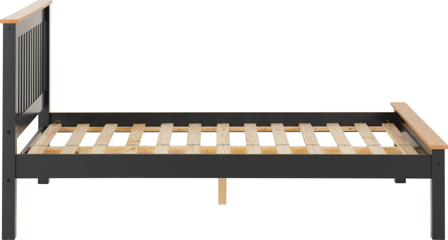 MNC 4ft6” Double Bed - Low Foot End