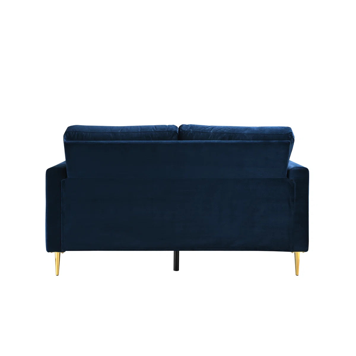 Marie 2 Seat Navy Velvet Sofa