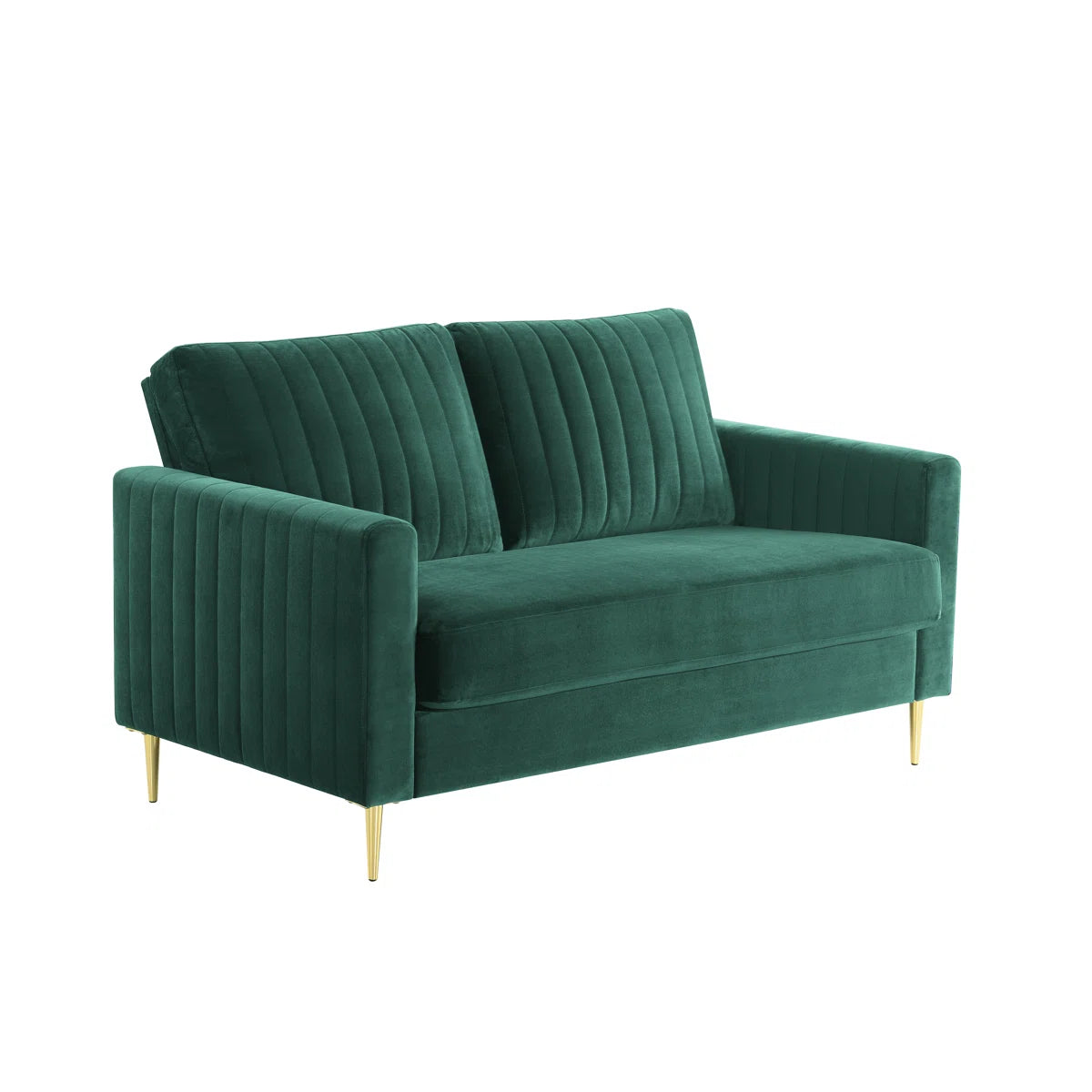Marian 2 Seat Green Velvet Sofa