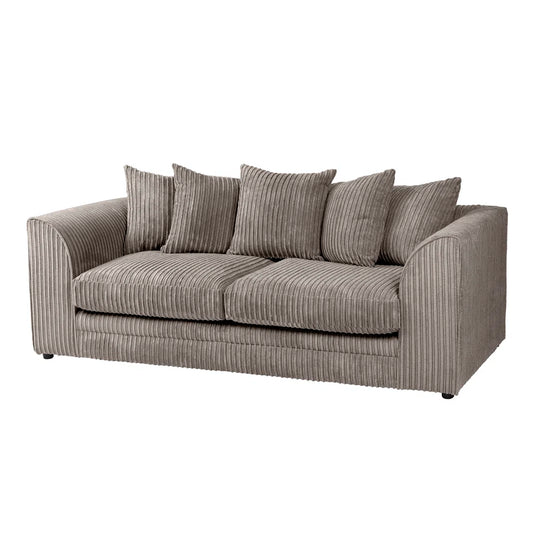 Maui 3 Seat Mocha Jumbo Cord Sofa