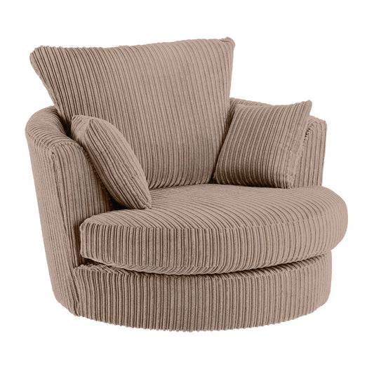 Maui Coffee Jumbo Cord Cuddle Chair