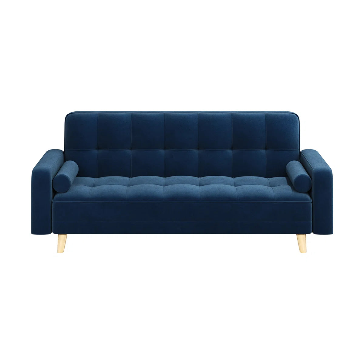 Madonna Blue Velvet Clic Clac Sofa Bed