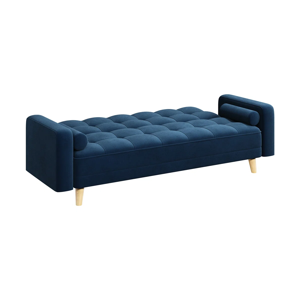 Madonna Blue Velvet Clic Clac Sofa Bed