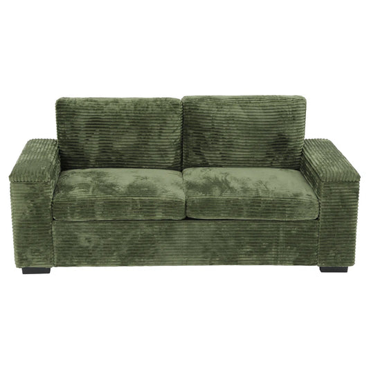 Millie 2 Seater Jumbo Cord Storage Arm Sofa