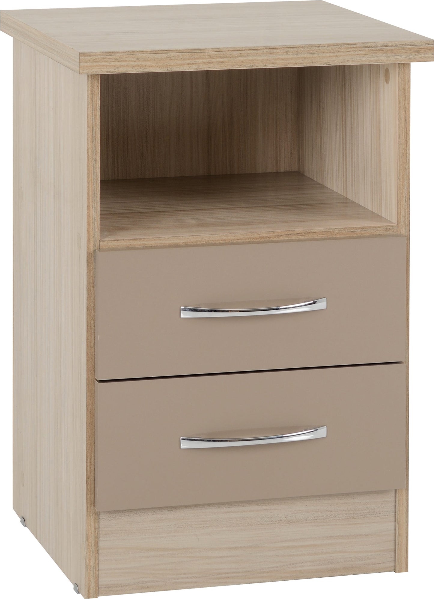 NVD 2 Drawer Bedside