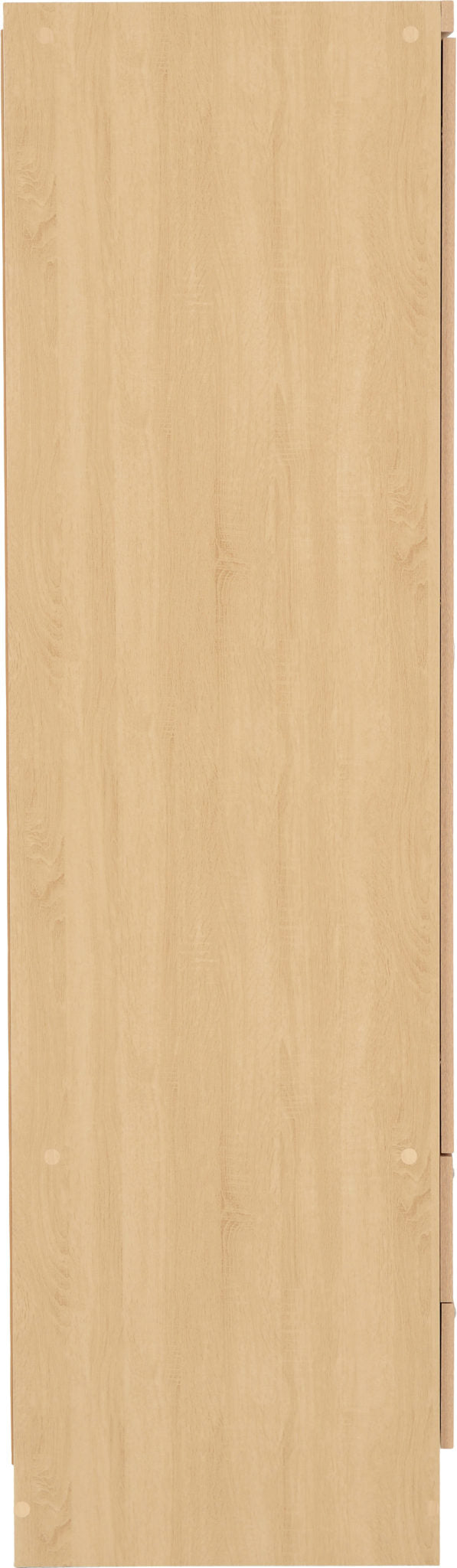 NVD 3 Door 2 Drawer Mirrored Wardrobe
