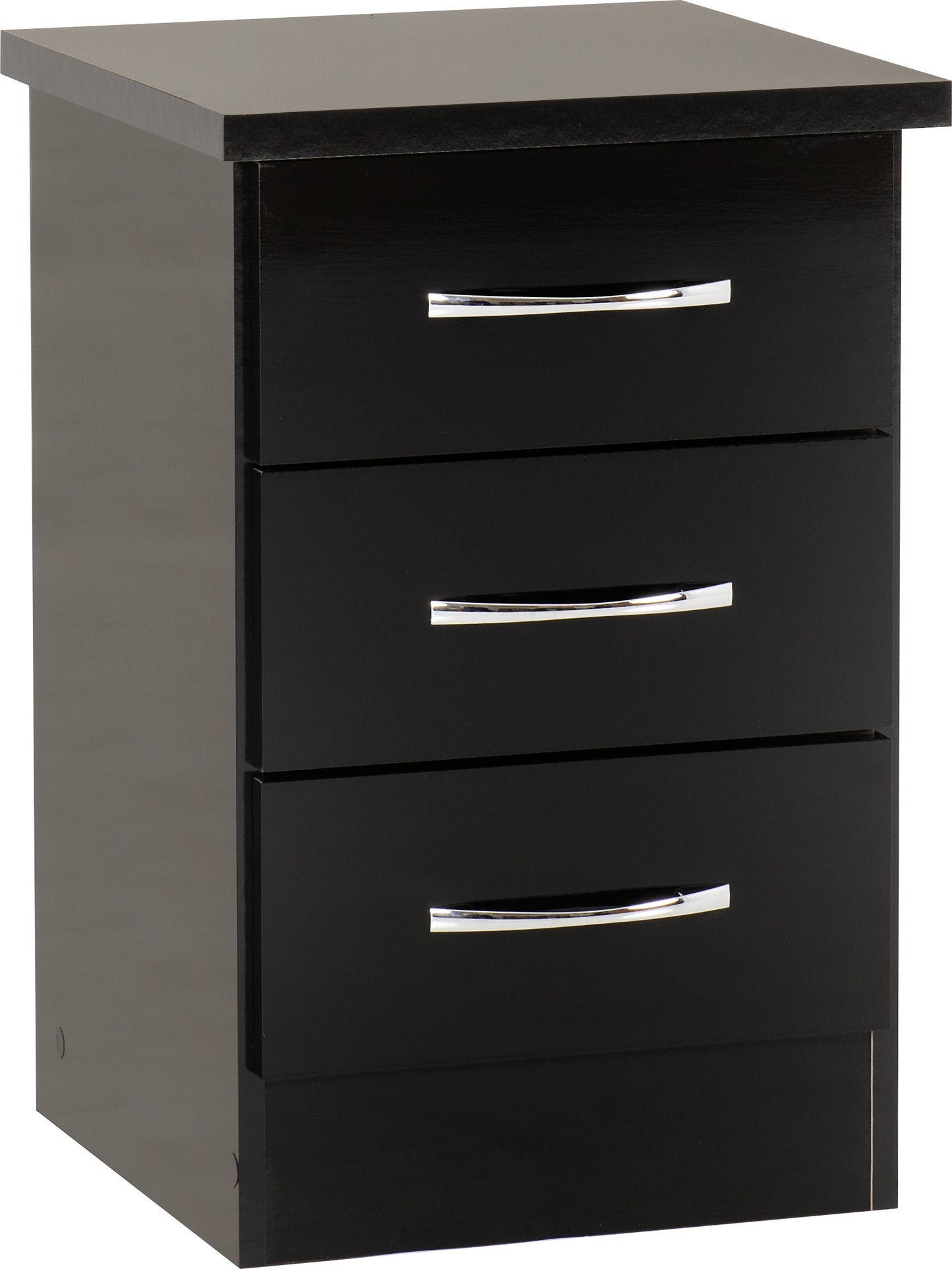 NVD 3 Drawer Bedside