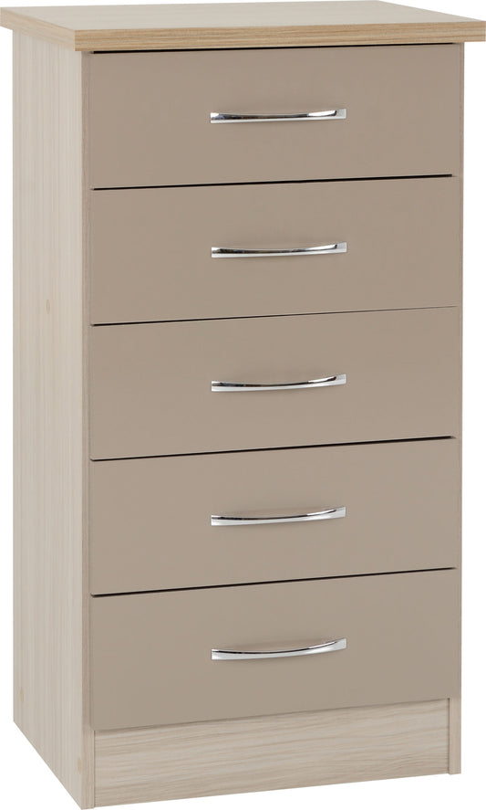 NVD 5 Drawer Narrow Chest