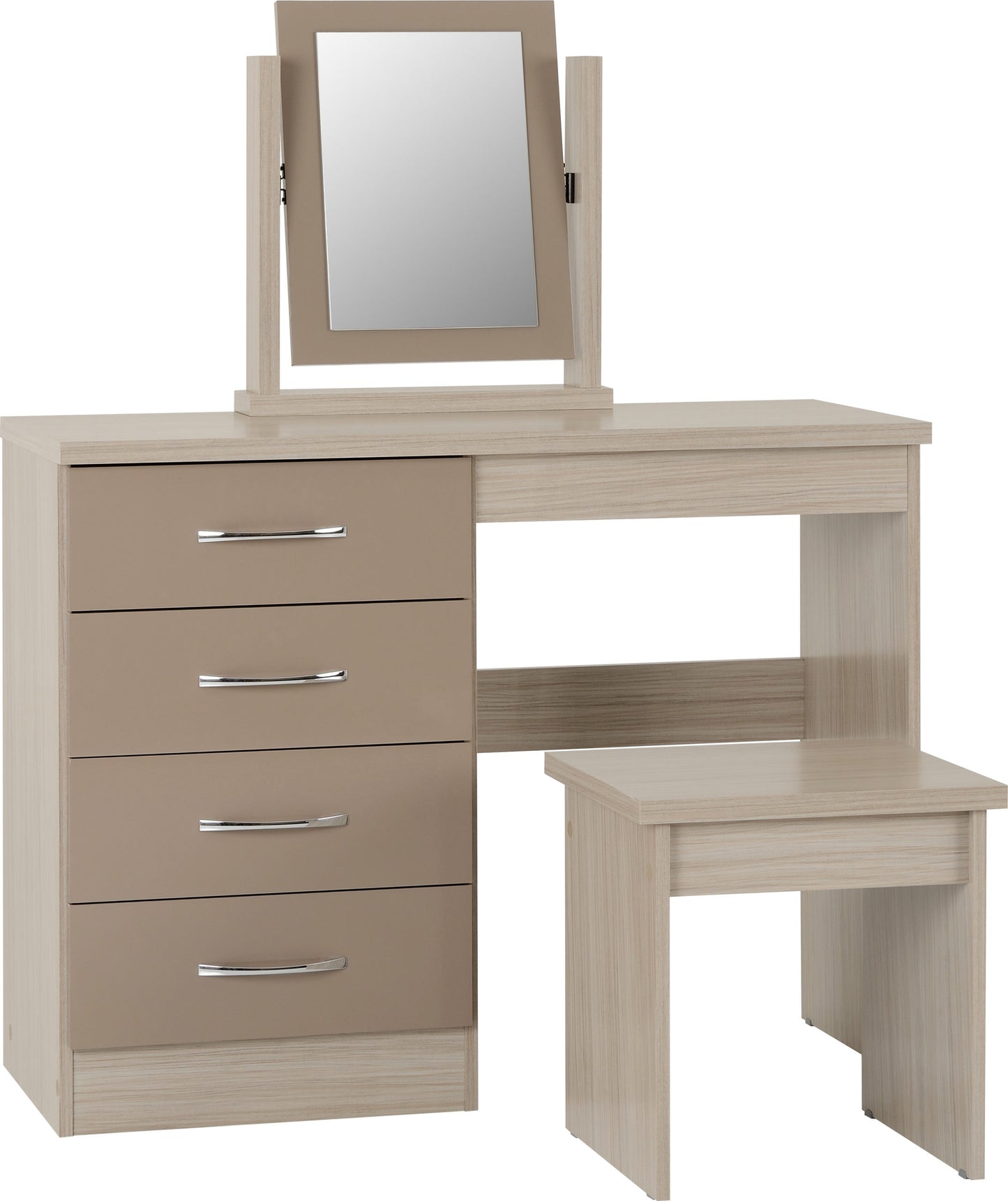 NVD 4 Drawer Dressing Table Set