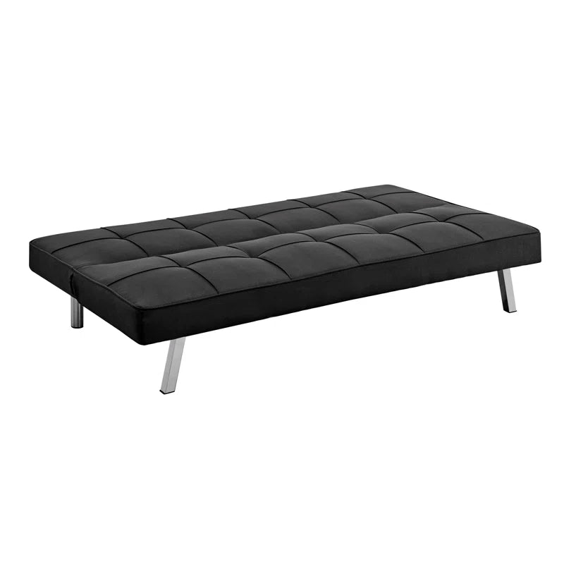 Nathan Black Upholstered Clic Clac Sofa Bed