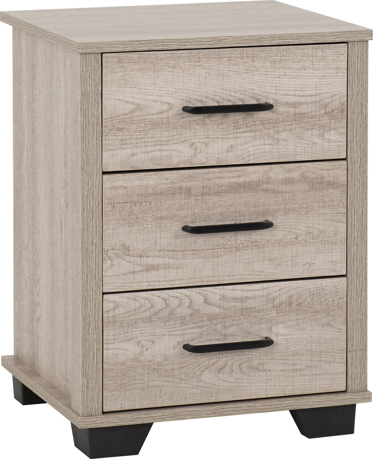 OLI 3 Drawer Bedside