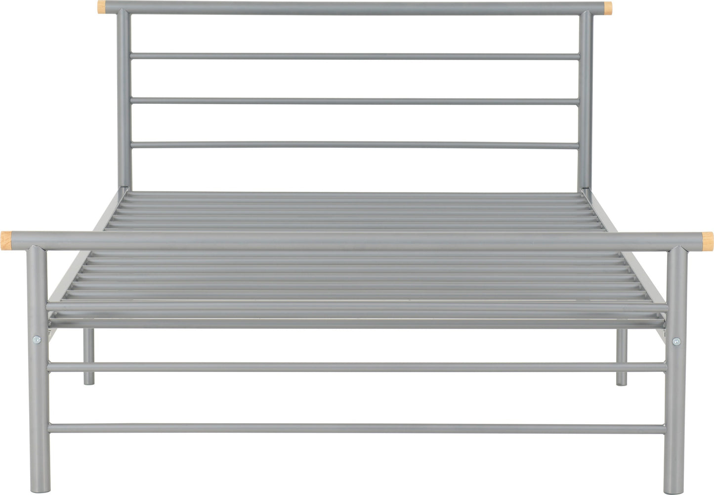 ORN 4ft6" Double Metal Bed