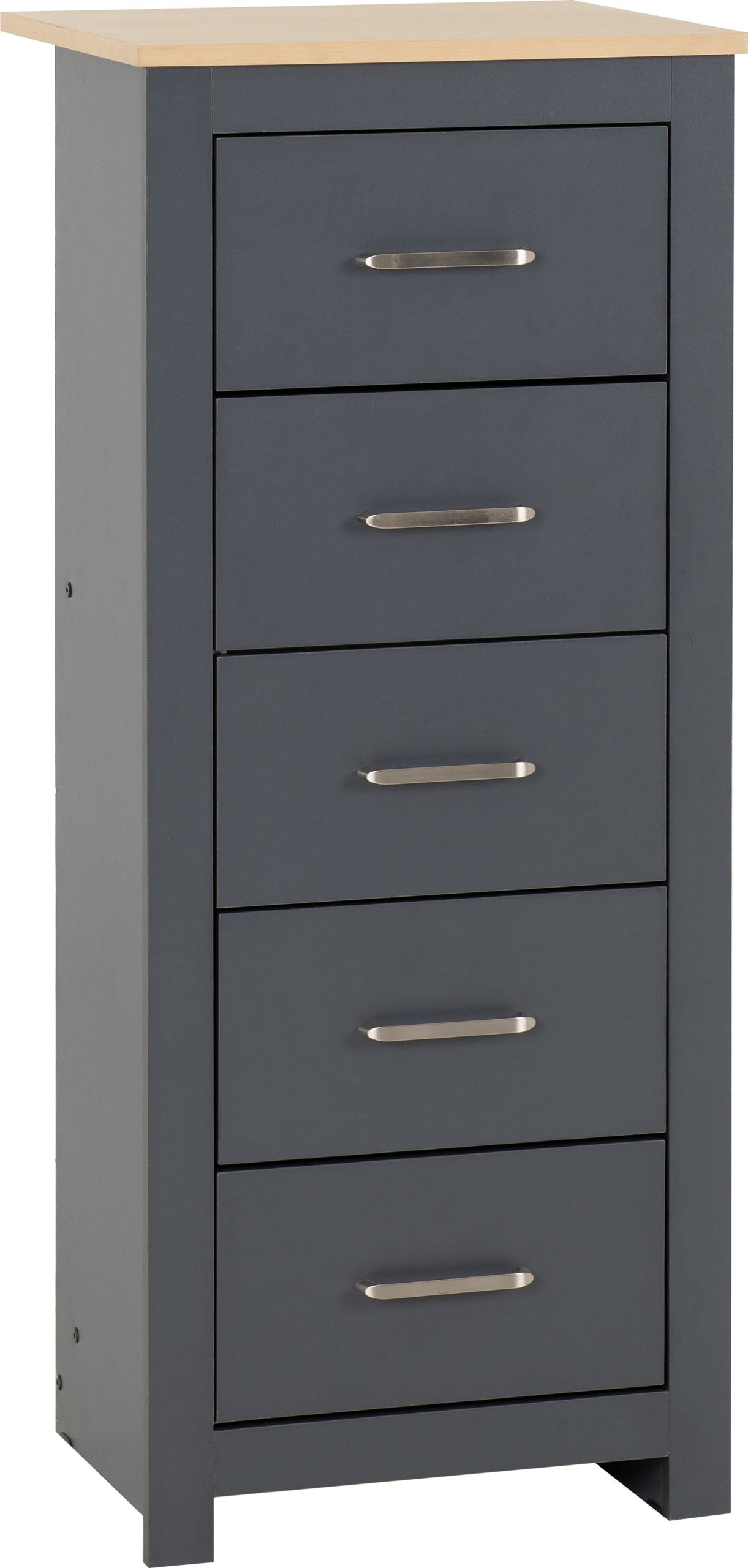 PTL 5 Drawer Narrow Chest
