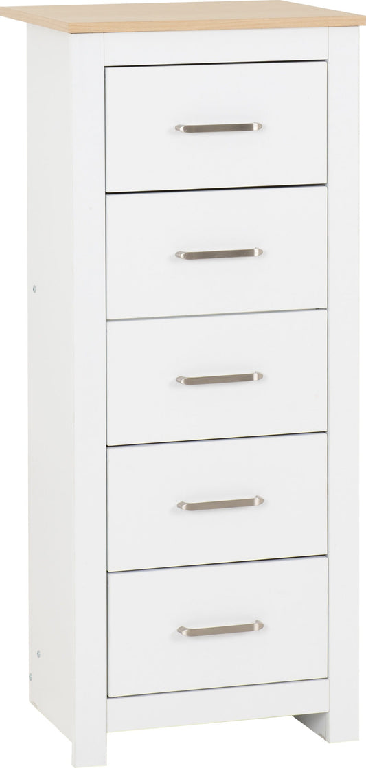 PTL 5 Drawer Narrow Chest