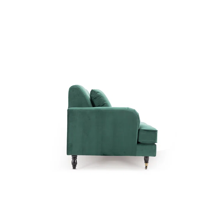 Penman Emerald Green 4 Seater Sofa