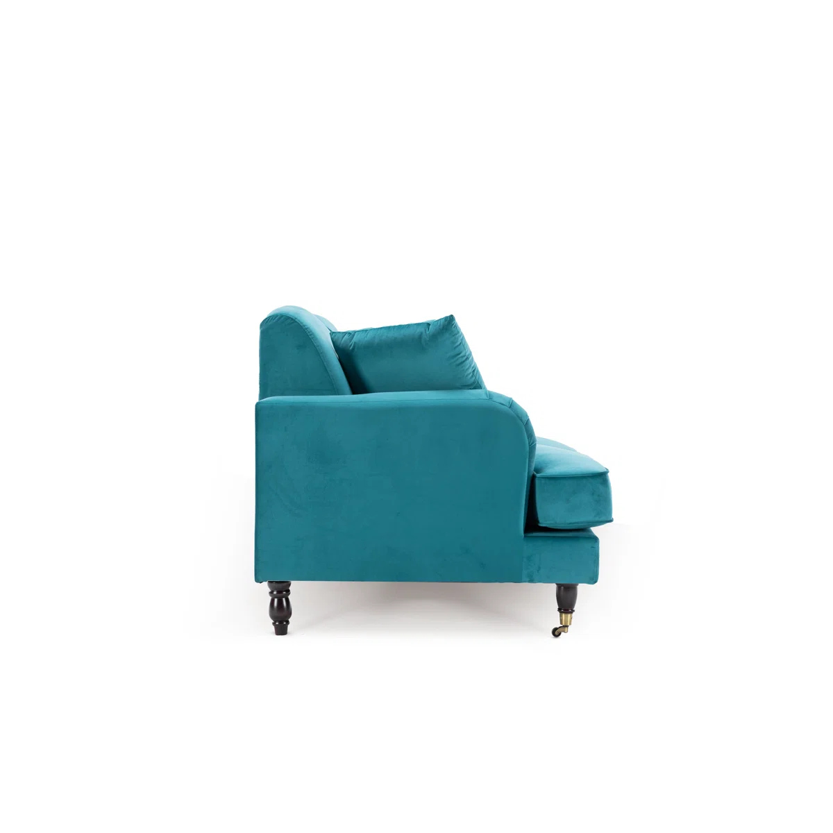 Penman 2 Seater Teal Velvet Sofa