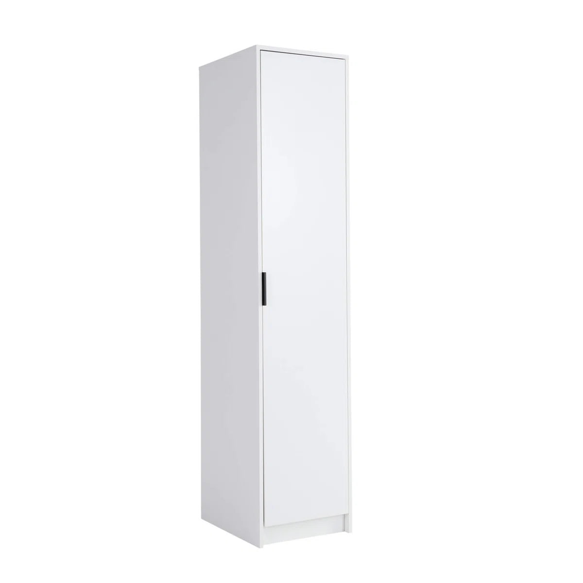 Dove Single Door White Wardrobe