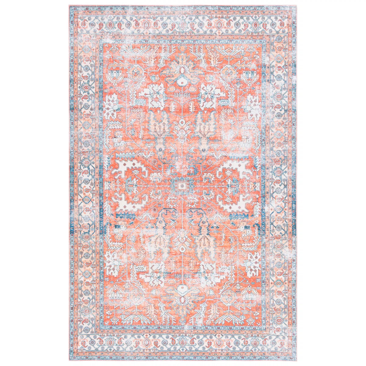 Rizo Machine Washable Rectangular Rug
