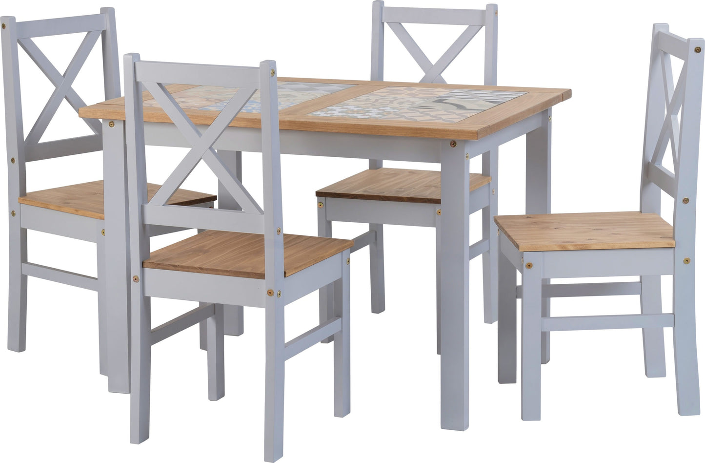SAL 1+4 Tile Top Dining Set