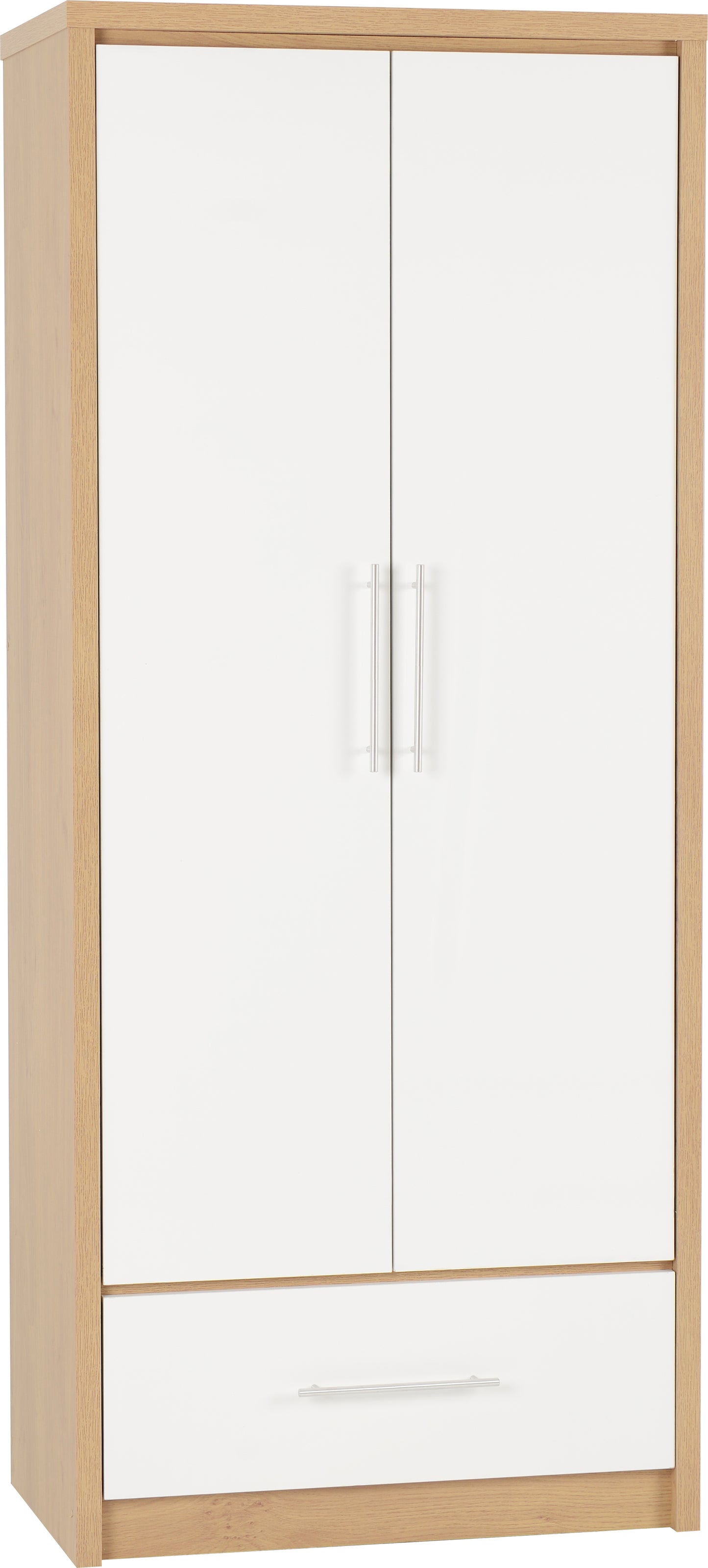 SEV 2 Door 1 Drawer Wardrobe