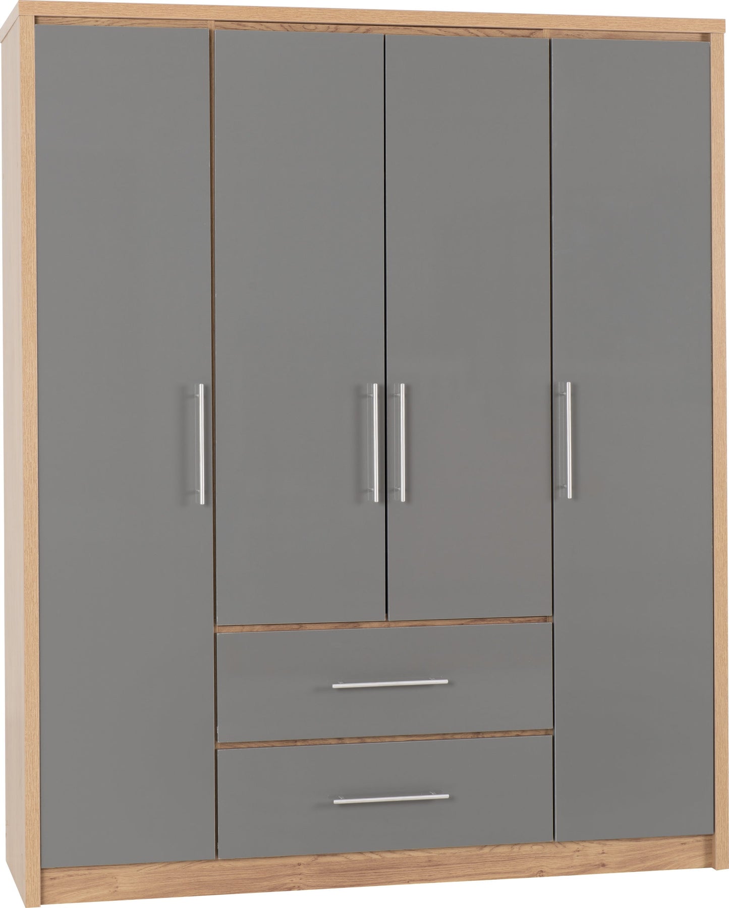 SEV 4 Door 2 Drawer Wardrobe