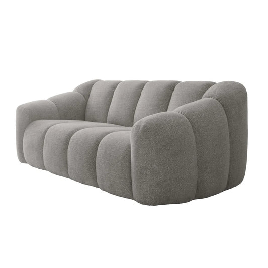 Shelly 2 Seat Grey Upholstered Sofa