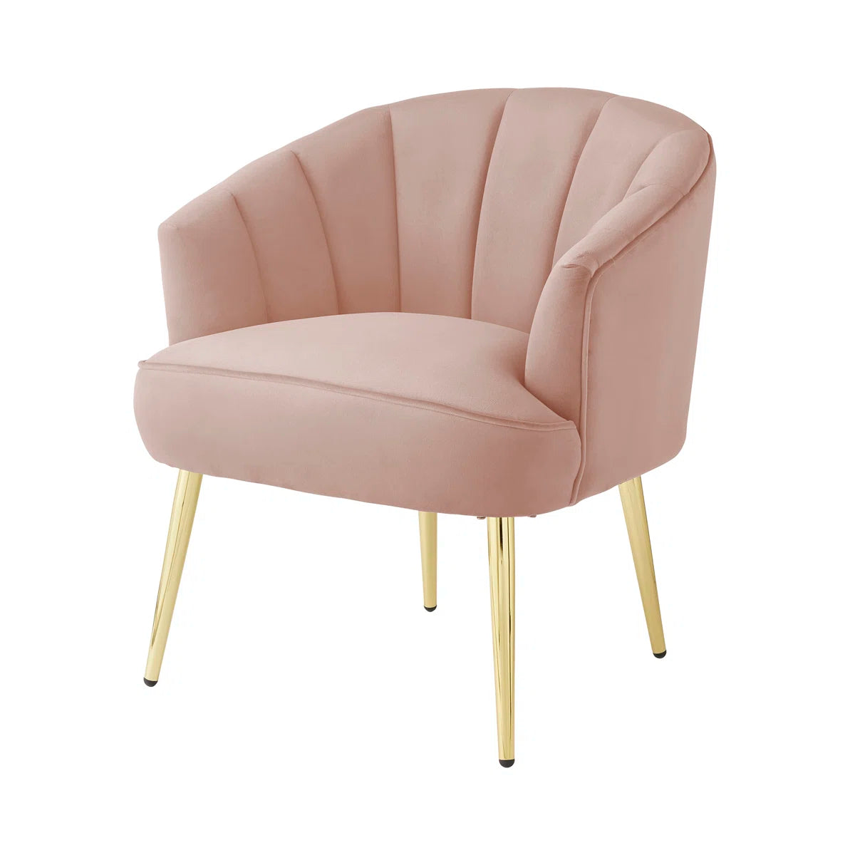 Henry Pink Velvet Cocktail Chair