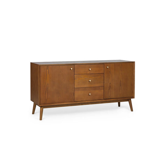 Tabby Cherry Ashwood 2 Door 3 Drawer Sideboard