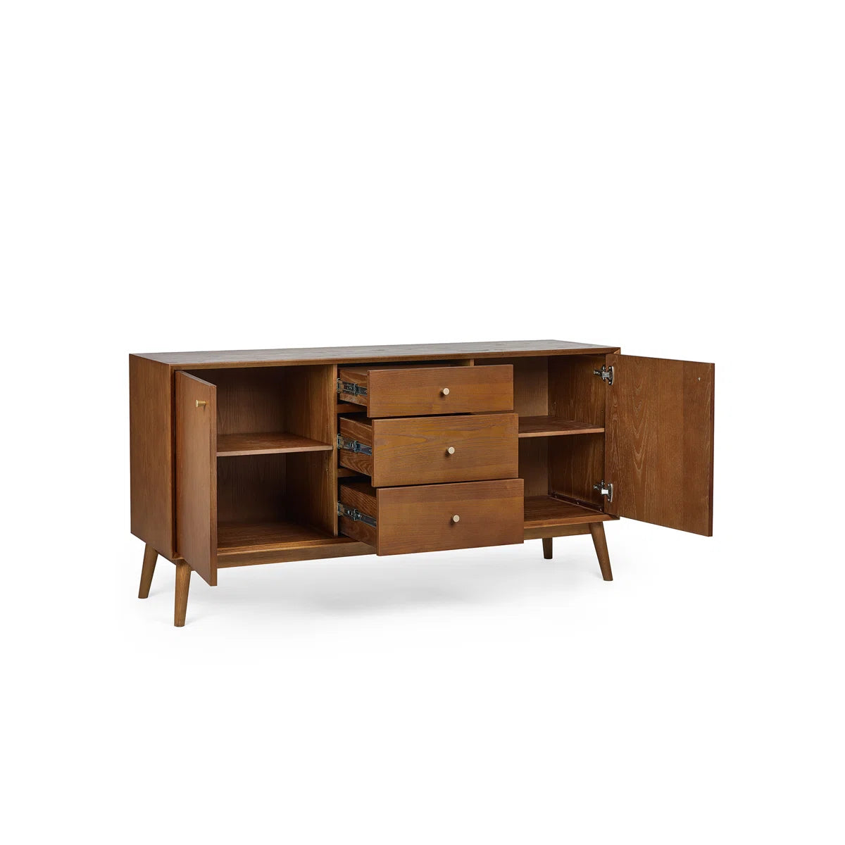 Tabby Cherry Ashwood 2 Door 3 Drawer Sideboard