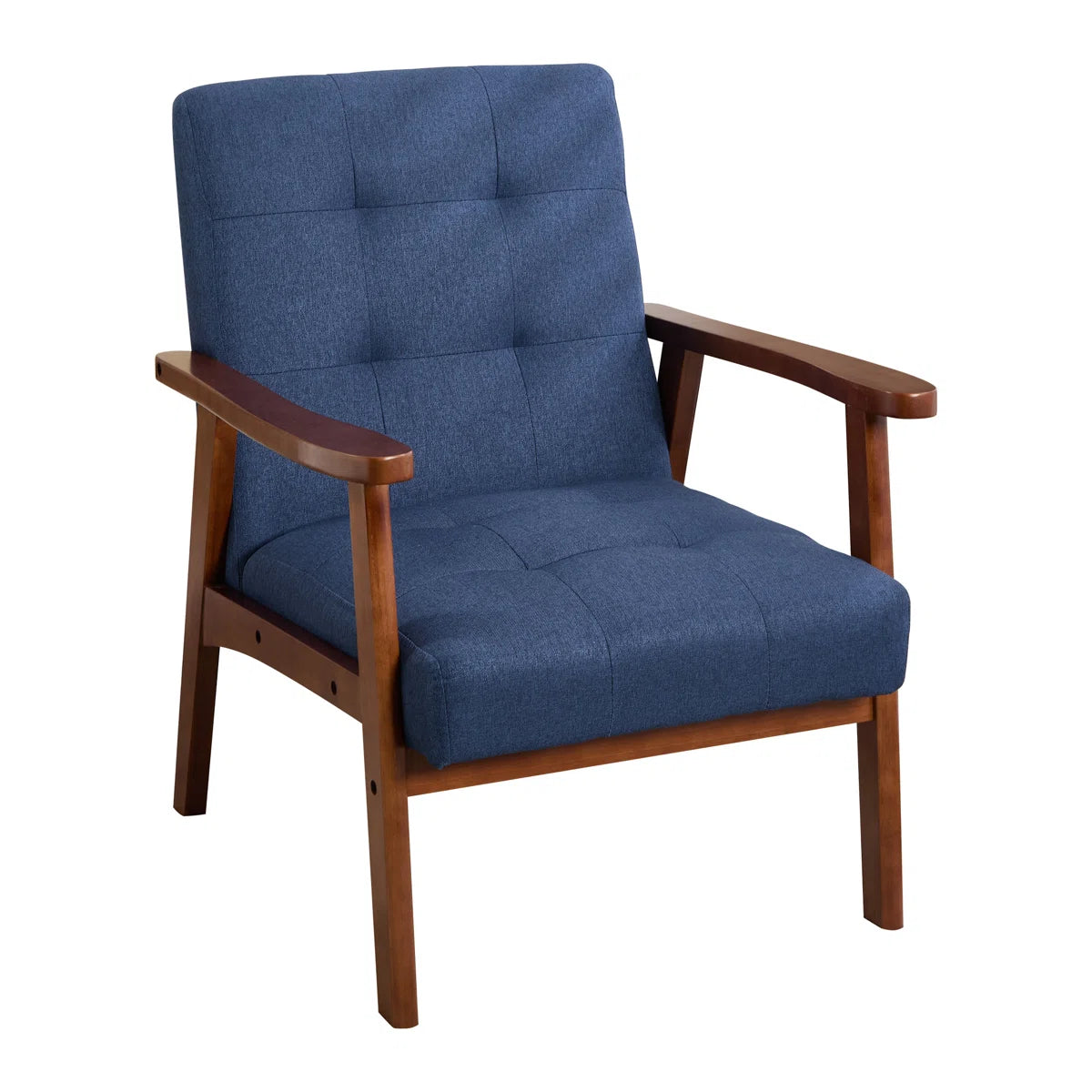 Thomas Blue Upholstered Armchair