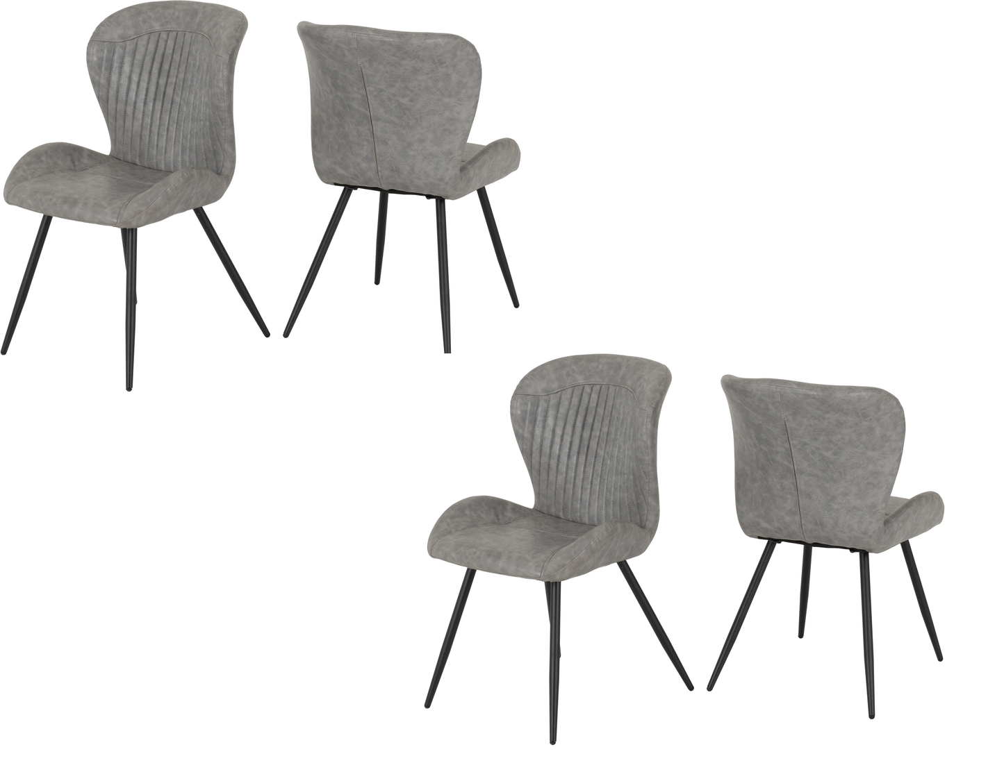 QUE Set of Four Dining Chairs