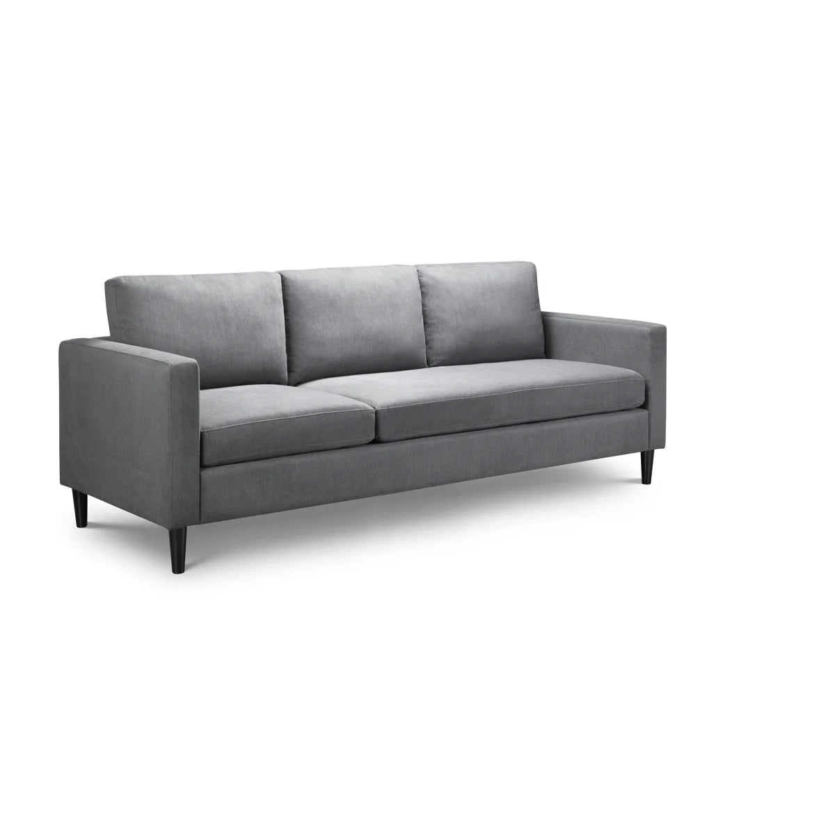 Vanessa 3 Seat Grey Linen Sofa with Adjustable Chaise