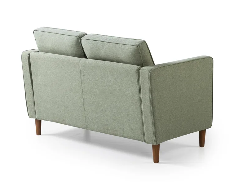 Florence 3 Seater Sage Upholstered Sofa